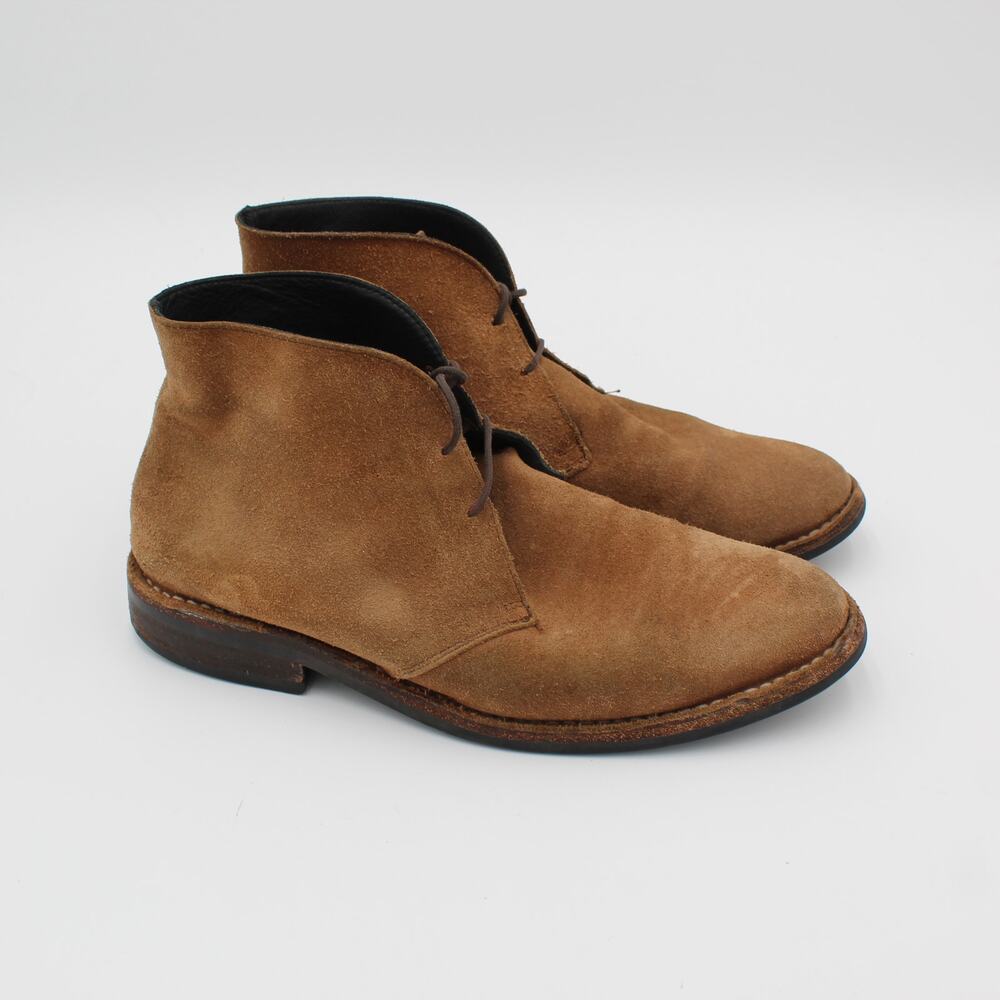Thursday Boot Company Mens 10 Tan Suede Chukka Scout Leather Casual Preppy Lace